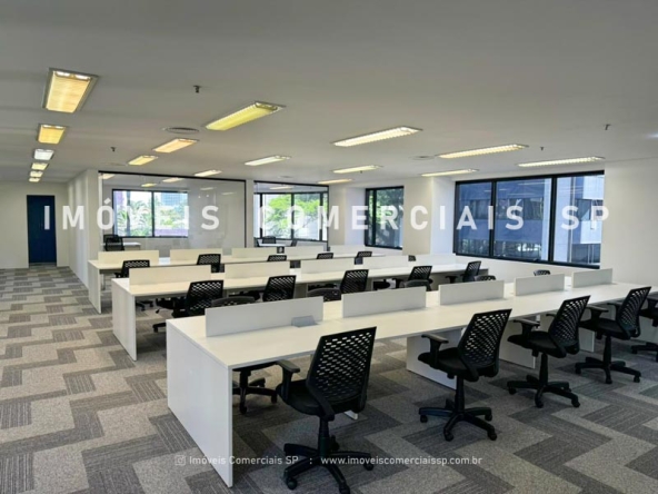 Imoveis Comerciais SP - Cidade-Moncoes Escritorio Mobiliado Alto Padrao -17075