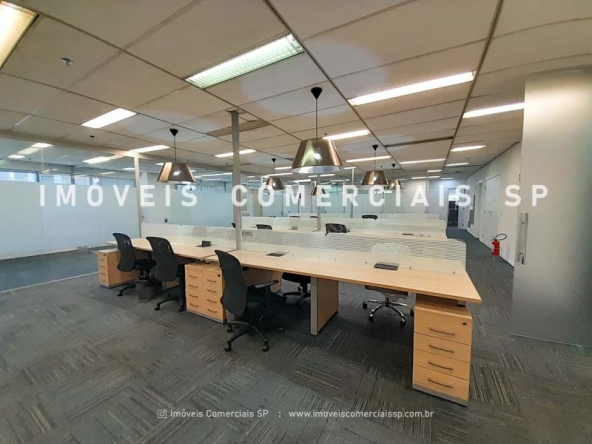 Imóveis Comerciais SP - Vila Olímpia Escritório Mobiliado 17067