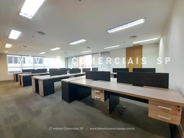 Imoveis Comerciais SP - Pronto uso Escritório Mobiliado Locacao Cidade Moncoes 17122
