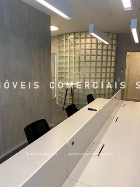 Imoveis Comerciais SP - Escritorio Mobiliado Zona Sul SP Locacao 17148