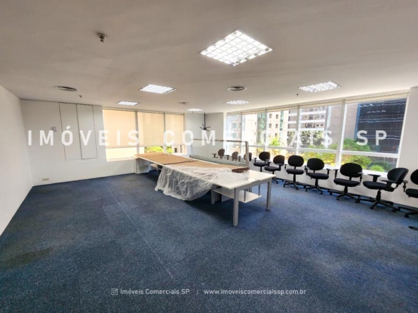 Imoveis Comerciais SP - Escritorio Mobiliado Alugar Berrini 17194