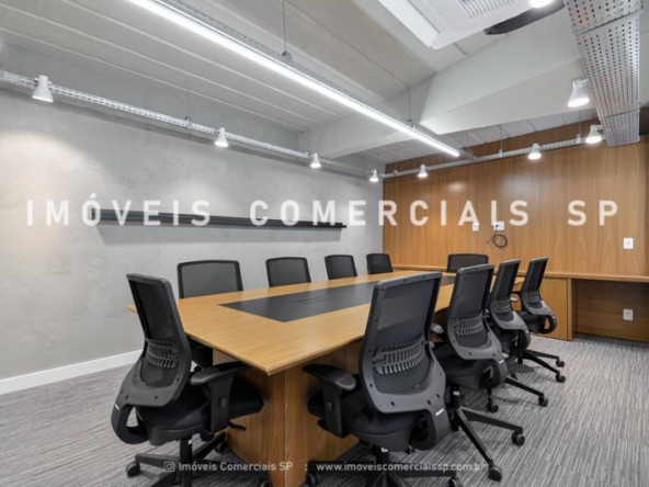 Imoveis Comerciais SP - Escritorio Novo Mobiliado Alugar Berrini 19197