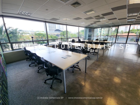 Imoveis Comerciais SP - Edificio Alto Padrao Escritorio Mobiliado Brooklin Campo Belo Locacao 17210