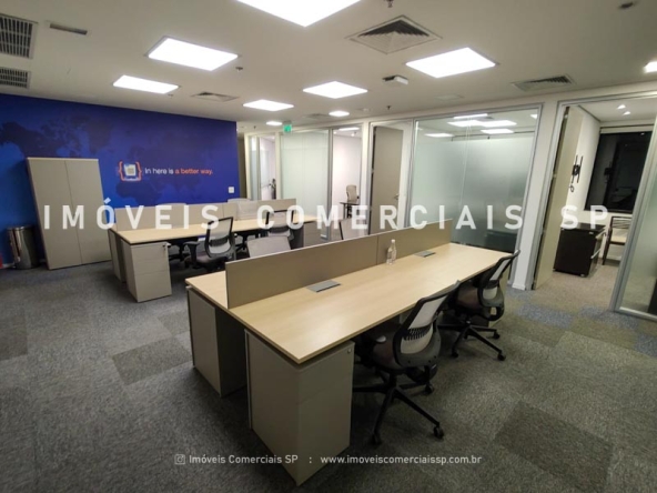 Imoveis Comerciais SP Escritorio Mobiliado Locacao 223m2 Cidade Moncoes 17272 (2)