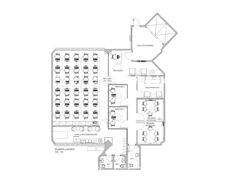 Imoveis Comercais SP - Mobiliado Conjunto 190m2 Alugar Vila Olímpia 17280