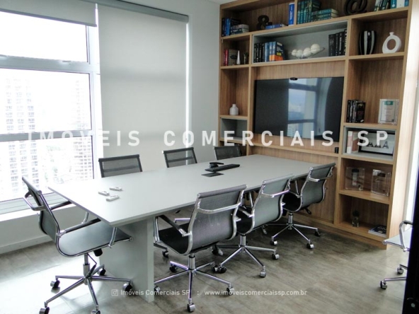 Imoveis Comerciais SP Edificio Imponente Escritorio Duplex Mobiliado 120m2 Alugar Shopping Morumbi 17339 (4)
