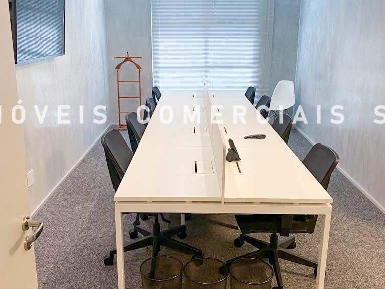 Conjunto Mobiliado Completo Locação Edifício Novo