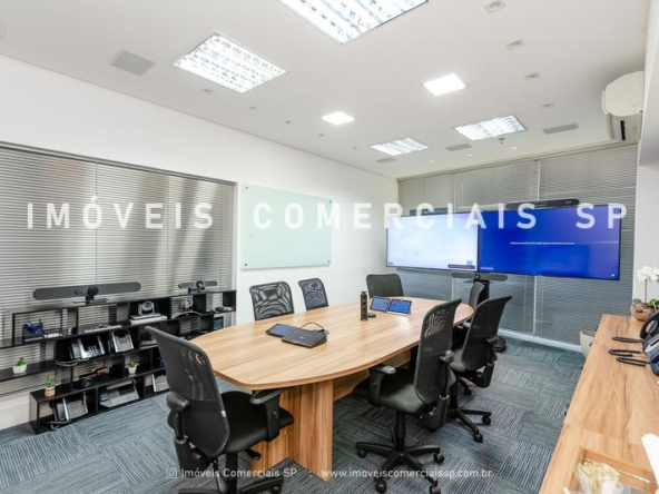 Imoveis Comerciais SP Edificio Triple A Escritorio Mobiliado 187m2 locacao 17384 (10)